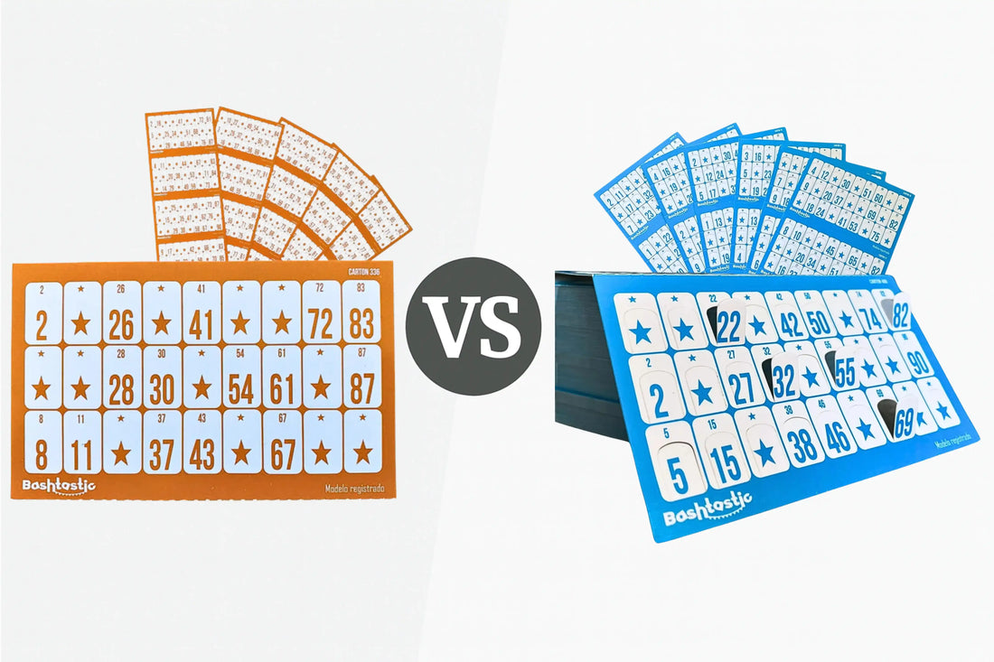Cartones Clasicos o Cartones de bingo Troquelados: ¿Cuál elegir?