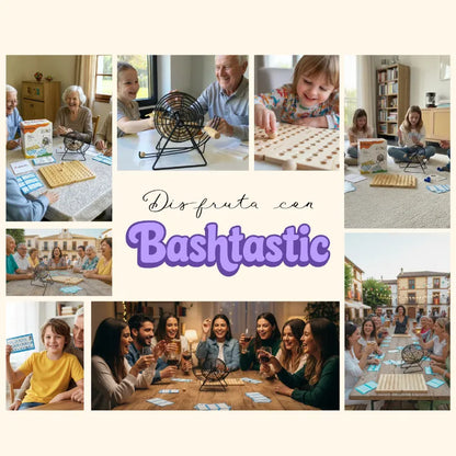 Juego de Bingo Completo de 90 Bolas