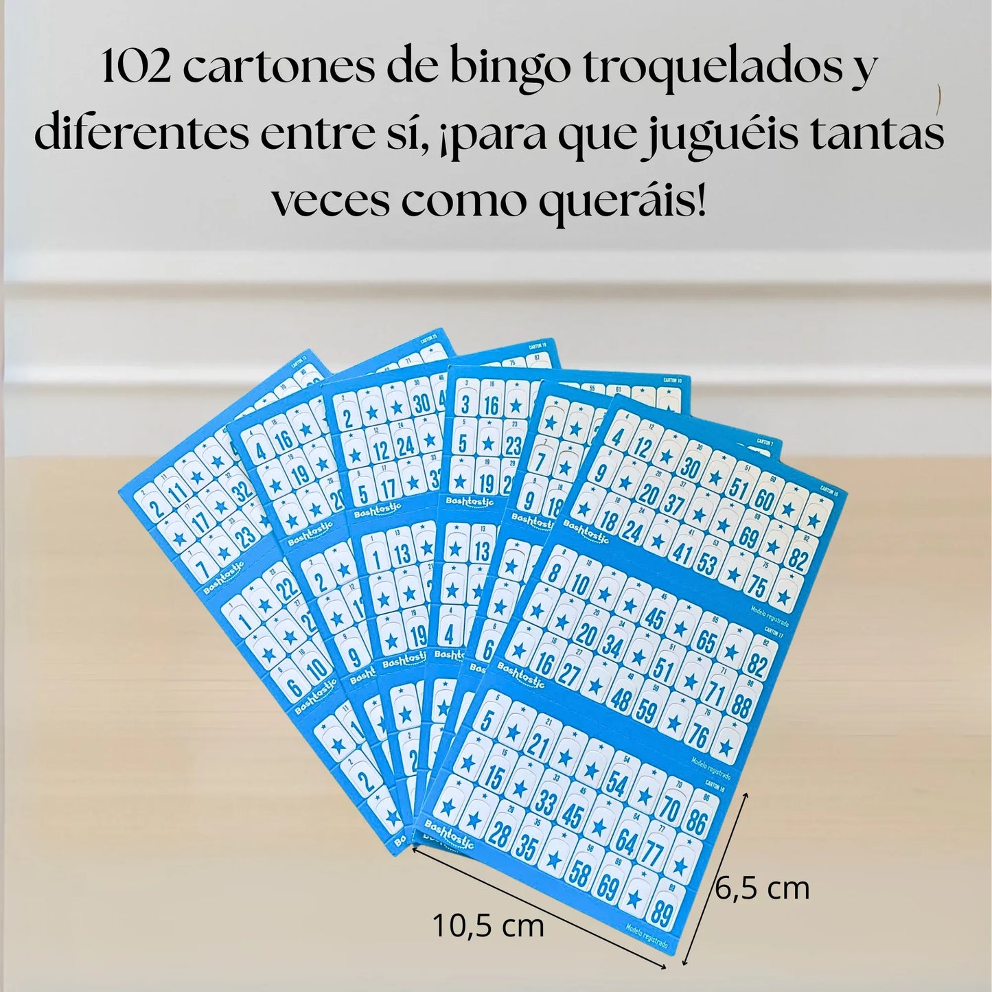 Juego de Bingo Completo de 90 Bolas