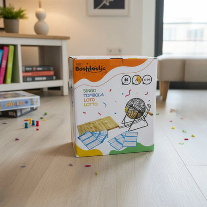 Juego de Bingo Completo de 90 Bolas