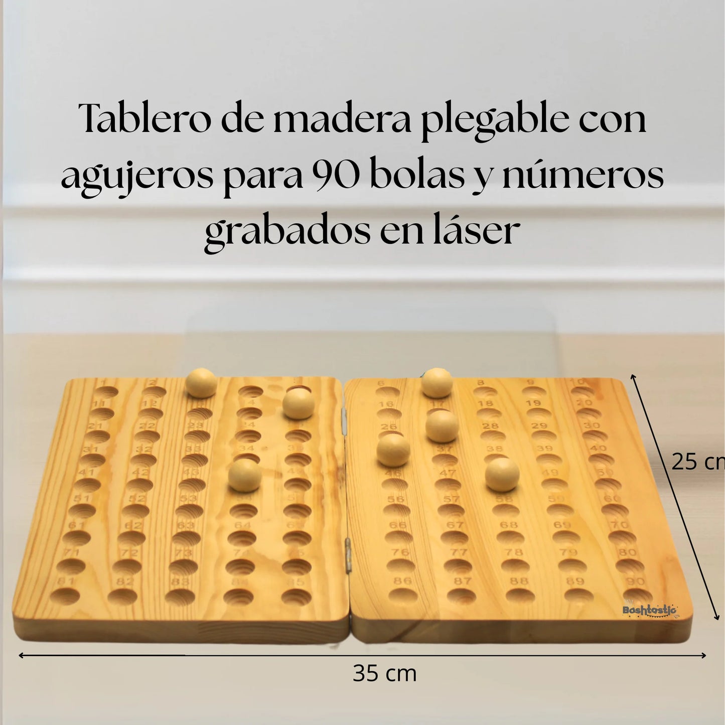 Juego de Bingo Completo de 90 Bolas